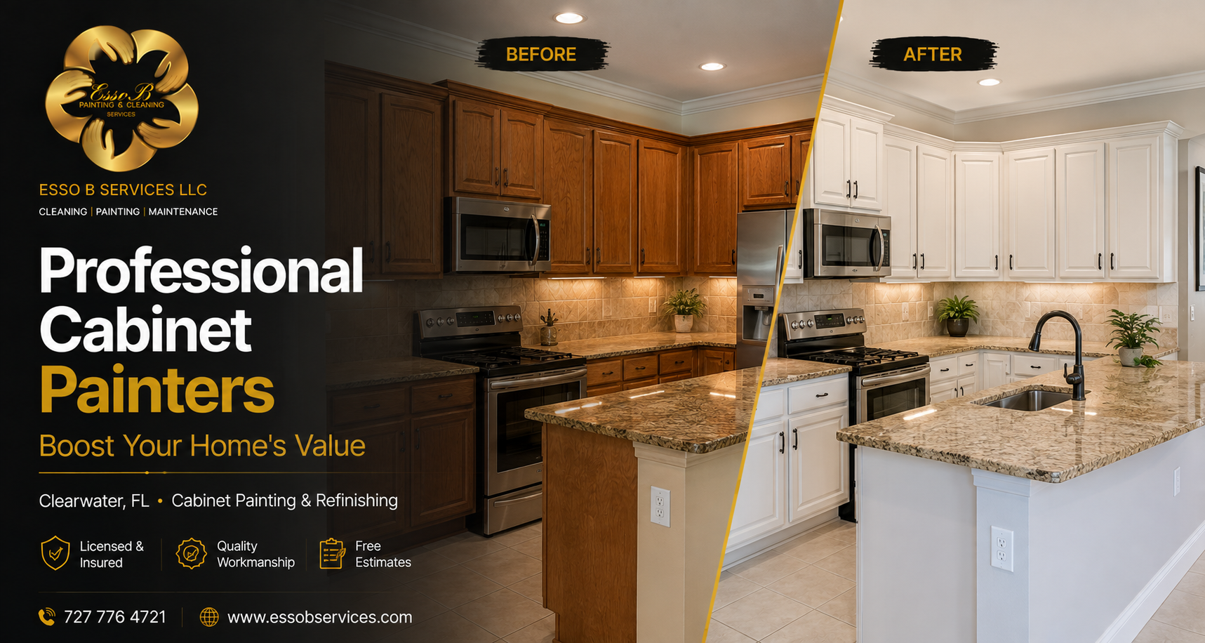 Boost Your Home’s Value with Professional Cabinet Painters