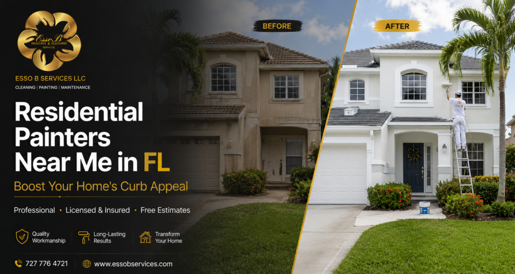 Enhance Curb Appeal with Residential Painters Near Me in FL