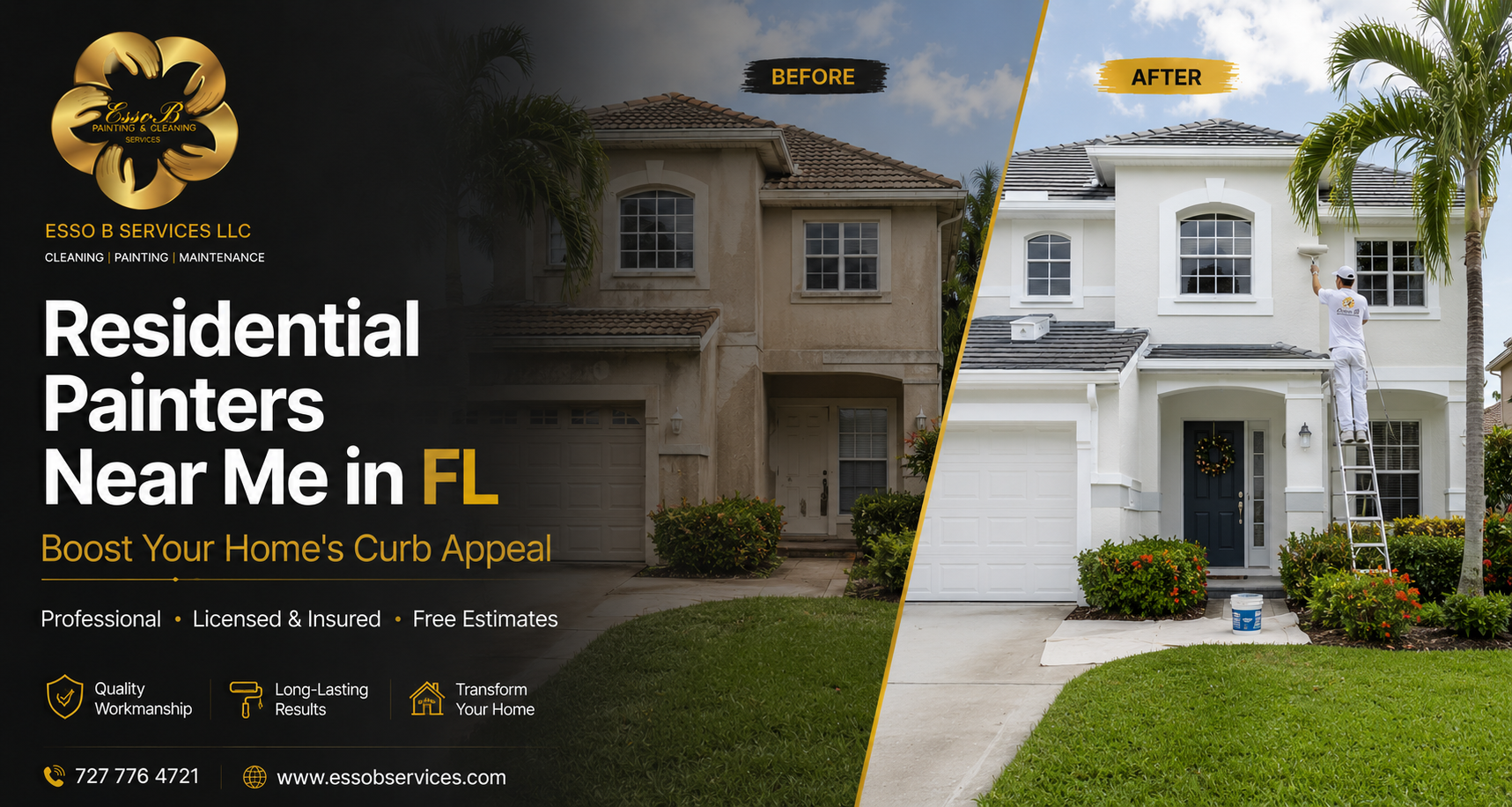Enhance Curb Appeal with Residential Painters Near Me in FL