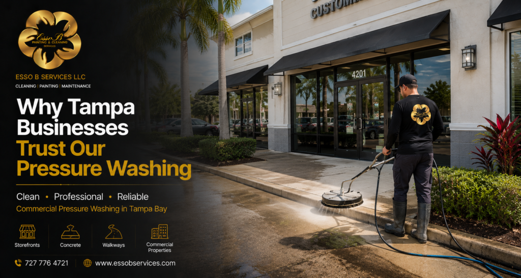 Why Tampa Businesses Trust Our Pressure Washing Services